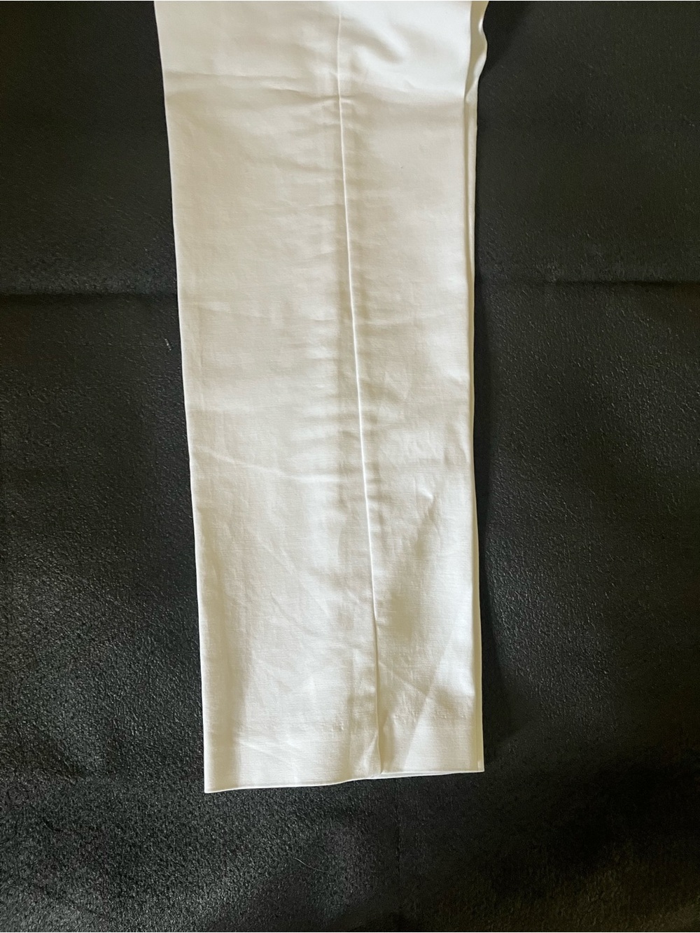 Liz Claiborne women’s  White Dress Pants - Tailored Flat Front - Picture 5 of 7